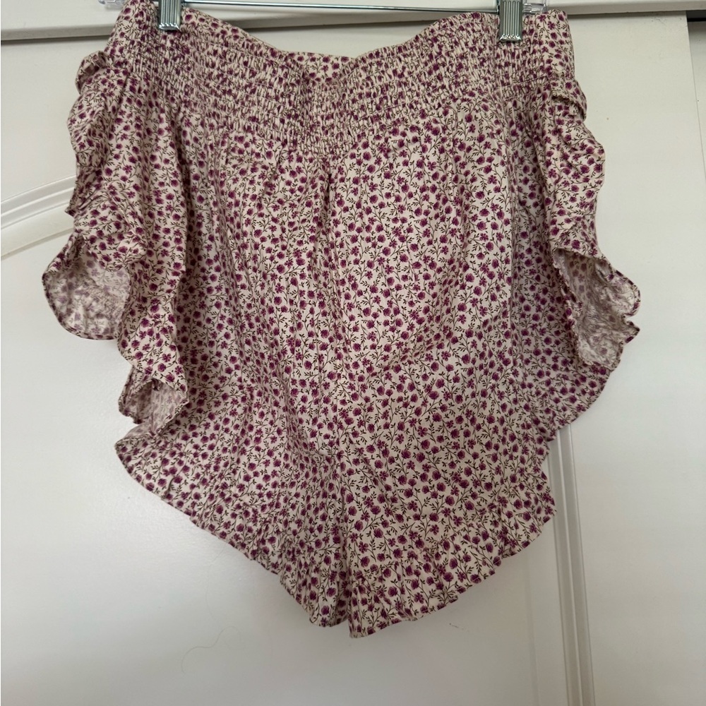 Anthropologie lace pajamas shorts